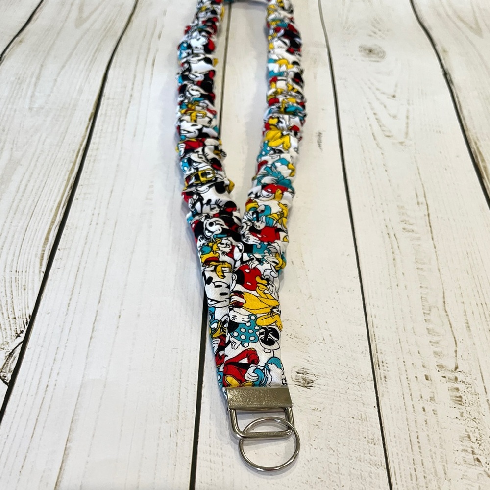 Colorful Cartoon Character Lanyard